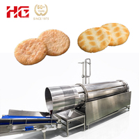 Ligne de production entièrement automatique de craquelins de riz HG 300 kg/h avec usine de transformation et machine de fabrication de Senbei japonais