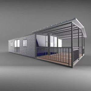 制造商供应低价可扩展集装箱房屋和预制温室 2 房间集装箱房屋 - Product Image 5