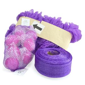 ตาข่ายถักแบบม้วน <span class=keywords><strong>HDPE</strong></span> สำหรับบรรจุภัณฑ์ผักผลไม้ เช่น กระเทียม มะนาว หัวหอม มันฝรั่ง  ขนาดและสีตามสั่ง - Product Image 6