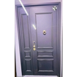 <span class=keywords><strong>Porte</strong></span> d'entrée moderne en acier <span class=keywords><strong>Hormann</strong></span> avec fonction antivol, design simple pour la sécurité de l'entrée extérieure, finition usine Chine - Product Image 3