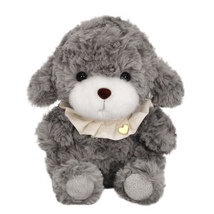 Bavoir jouet pour chien en fausse fourrure super doux avec fonction musicale de remplissage en coton PP poupée câlin pour enfants sac OPP cadeau - Product Image 1