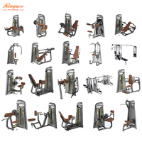 Appareil de musculation professionnel multi-gym en acier à charges réglables pour l'entraînement musculaire, les abdominaux, les extensions dorsales et la musculation pectorale