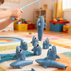 Jeu de société interactif Requin pour parents et enfants, jouets éducatifs de bureau pour enfants, cadeau d'anniversaire pour bébé - Product Image 5