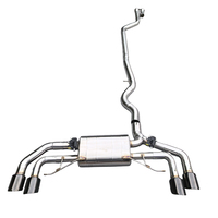 Système d'échappement Catback à soupapes en acier inoxydable pour BMW 320i 330i G20 B48 2.0T Tuyau de silencieux
