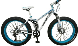 Bicicletta da Neve Tipo Cobra con Telaio in Acciaio, Fat Bike da Uomo OEM da Strada 26 Pollici, 6 Colori Disponibili, 21 Velocità - Product Image 5