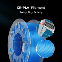 Filamen PLA Creality 1.75mm 1kg, Konsumsi Printer 3D dengan Susut Rendah Tanpa Gelembung, Kompatibilitas Luas untuk Printer FDM
