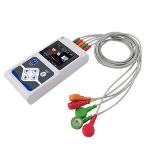 JZ-KEC5000 Enregistreur ECG dynamique 24 heures à 12 dérivations, Moniteur <span class=keywords><strong>Holter</strong></span> ECG à domicile, Certifié CE, Usage médical, Appareil en plastique, Transfrontalier - Product Image 3