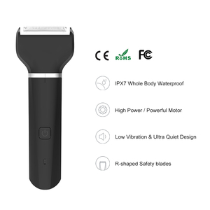 Professional Custom Cordless Portable Reciprocating Foil Shaver IPX7 Waterproof German Operating Language for Men Foil Shaver - Product Image 3