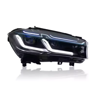 Accessoires automobiles SJC, phares pour BMW X5 F15 2013-2019, feux de jour améliorés, phares avant adaptatifs LED M5
