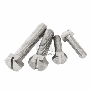 GB /<strong>T</strong> 29.1 Screw <strong>Bolts</strong> M3 M4 M5 M6 M8 M10 M12 Full Threaded Stainless Steel Slot External Hexagon Hex Head <strong>Bolts</strong> - Product Image 1