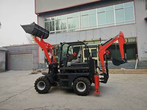<span class=keywords><strong>Mini</strong></span> Backhoe Wheel Loader <span class=keywords><strong>Shovel</strong></span> Loader Digger Dijual 4x4 Excavator Teleskopik Front Loader Mesin Diesel Pompa Hidrolik Harga Terjangkau - Product Image 2