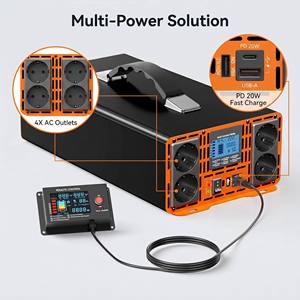 <span class=keywords><strong>Convertisseur</strong></span> solaire hors réseau HOULI 10000W à onde sinusoïdale pure <span class=keywords><strong>12V</strong></span> 24V 48V 220V/<span class=keywords><strong>230V</strong></span> pour la maison 12kW <span class=keywords><strong>6000W</strong></span> 5000W 4000W 3000W - Product Image 4