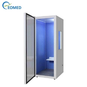 Cabine d'audiométrie mobile insonorisée AD-Room01 avec roue de défilement pour tests auditifs - Product Image 1