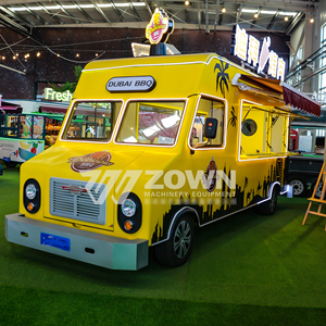 Custom Mobile Food Truck Portable Food Truck For Ice Cream Popsicle Yogurt <b>Dessert</b> Outdoor Vending Kiosk For Sale - Product Image 5