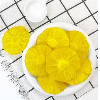 Meilleure vente Casse-croûte d'ananas séché doux de bonne qualité Goût sucré chinois Prix de gros Fruits séchés doux