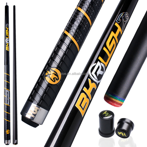 Taco de Billar PREOAIDR 3142 BKP, 58 Pulgadas, Eje de Arce de Carbono de Baja Deflexión de 13 mm, Taco de Billar Profesional para Torneos - Product Image 1