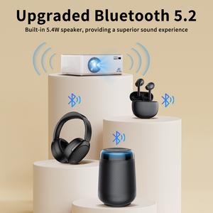 M7 Mini Xách Tay Home Chiếu M7 Loạt 1080P HD Android 11 Hifi Stereo 4K Hỗ Trợ Cho Ngoài Trời Rạp Chiếu Phim Gia Đình Quà Tặng Ý Tưởng - Product Image 5