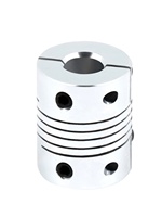 Accouplements de tige universels en acier inoxydable à ressort filaire, connecteurs flexibles pour moteur, encodeur, vis à billes, machine