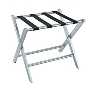 H034 Hôtel fourniture <span class=keywords><strong>chambre</strong></span> métal pliant <span class=keywords><strong>porte</strong></span>-<span class=keywords><strong>valise</strong></span> support acier matériel pliable <span class=keywords><strong>porte</strong></span>-bagages <span class=keywords><strong>pour</strong></span> <span class=keywords><strong>chambre</strong></span> d'hôtel - Product Image 1