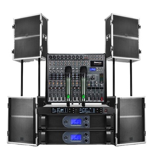 High Quality Ls12 Dual 12 Inch Professional Audio Sound <b>System</b> <b>Speakers</b> with 2 Channels for Family Ktv Ls12-d High Quality Ls12 - Product Image 1