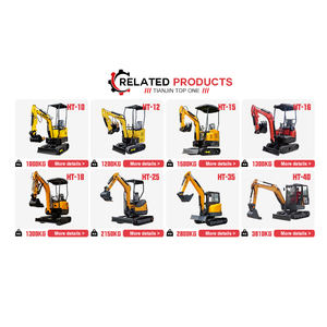 TP Euro 5 EPA New Function Cheap Mini 1 Ton 1.2 Ton 1.3Ton 1.5 Ton 2.1T Mini Excavators Micro Excavator - Product Image 3