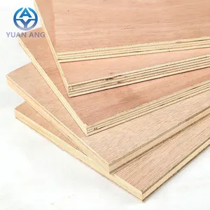 工厂低价杨木芯cdx胶合板okoume胶合板白色硬木单板花式家具杨木胶合板
