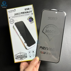 Protection d'écran anti-espion ESD 300cc pour téléphone, accessoires téléphoniques antistatiques pour Android, verre trempé de confidentialité pour <span class=keywords><strong>iPhone</strong></span> 17 Pro - Product Image 6