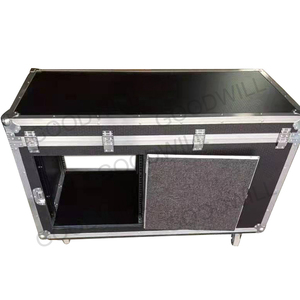 Tùy chỉnh hữu ích chuyến bay <span class=keywords><strong>Case</strong></span>-Máy Trạm video máy trạm trường hợp chuyến bay cho hai màn hình cảm ứng với ngăn kéo - Product Image 2