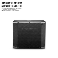 Meilleure vente contreplaqué Dj haute puissance SRX818S système de caisson de basses passif 18 "SRX 818 haut-parleurs de basse de 18 pouces utilisés pour un grand concert
