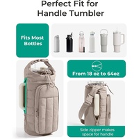 Sac à bandoulière portable E-MYWAY EMC170 en nylon pour activités sportives en extérieur, grande capacité, housse de voyage pour bouteille isotherme