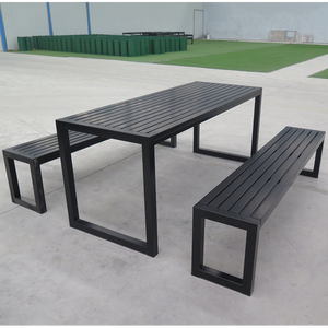 <span class=keywords><strong>Banc</strong></span> de pique-nique en bois pour 6 personnes, mobilier d'extérieur, table de pique-nique en bois, vente en gros à prix réduit - Product Image 1