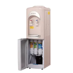 Compressor cooling hot and cold water dispenser with ro filters