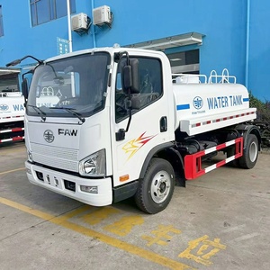 Camión Cisterna Multifuncional FAW de 5m³, Camión de Transporte de Agua para Riego y Suministro de Agua de Emergencia - Product Image 1