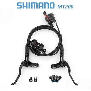 En kaliteli Shimano MT200 M315 fren MTB bisiklet hidrolik dağ bisikleti bisiklet için disk fren takım kelepçe