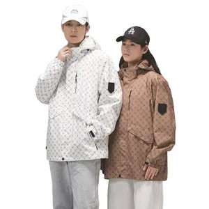 Aoyema Women Men Waterproof Hooded Water Proof Casual Coat Outdoor Windbreaker Fishing Skin Jackets