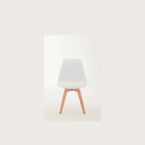 كرسي للاستخدام في غرف المعيشة مجموعة Sidewinder مصنوع من الجلد المدبوغ وملفوف بالخشب