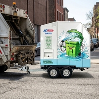 Nouvelle machine de nettoyage de casques à haute pression, diesel, remorquable, montée sur pick-up 4x4, en acier inoxydable, avec recyclage d'eau automatique