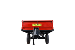 Remolque Volquete de Eje Único Worldtrac de 2 Toneladas, Descarga Hidráulica, Estructura Reforzada, Modelo WTSTT-2 - Product Image 6