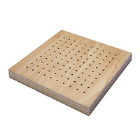 Panneau acoustique micro-perforé de haute qualité, panneau acoustique en MDF micro-perforé