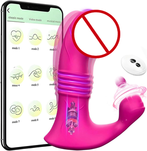 Mesin pijat prostat bergetar aplikasi Anal pria, mesin pijat prostat Stimulator dapat dipakai untuk pria - Product Image 1