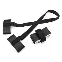Sangles de ski personnalisées en gros, sangles d'épaule en caoutchouc pour le ski de neige pour les familles en vacances d'hiver, accessoires de ski à scratch
