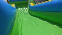 Toboggan gonflable géant commercial DFRL 7m pour adultes, en bâche PVC, garantie 3 ans, souffleur inclus, capacité 300kg, installation facile