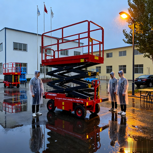Mechanical Structure Firm Electric Movable Scissors Construction Lift Hydraulic Mobile Electric Scissor Lift Lift - Product Image 5