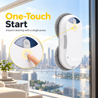 Robot de nettoyage de vitres professionnel pour le nettoyage des vitres de bâtiments de grande hauteur, nettoyeur automatique avec forte aspiration, OEM ODM