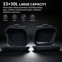 Accessoires de moto, sacoches latérales gauche et droite, 33L 30L, grande capacité, sacoches latérales pour Honda NC750X, boîte de rangement pour bagages de moto