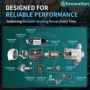 Conjunto de arranque EexcavaStar 1.4KW para excavadoras de servicio pesado Números OE 12924277010 y 12924277050 - Product Image 4
