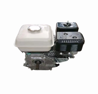 Moteur à essence refroidi par air 6.5HP 160CC, moteur à essence à arbre horizontal à 4 temps Démarrage par traction Moteur à essence OHV Tondeuse à gazon Mini Bike