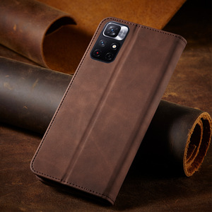 Étui <span class=keywords><strong>de</strong></span> <span class=keywords><strong>protection</strong></span> antichoc intégral à 360° pour <span class=keywords><strong>Redmi</strong></span> <span class=keywords><strong>Note</strong></span> 15 14 13 12 11 Pro 5G Plus, fermeture magnétique, style vintage professionnel - Product Image 2