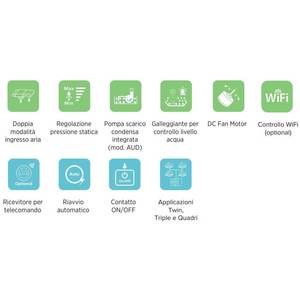Climatizzatore Condizionatore Hisense Inverter Canalizzato Canalizzabile 18000 Btu ADT52UX4RCL4 R-32 Wi-Fi en option avec Telecoma - Product Image 3