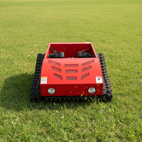 Tondeuse à gazon automatique télécommandée en promotion, robot tondeuse intelligent pour la tonte des pentes et des pâturages